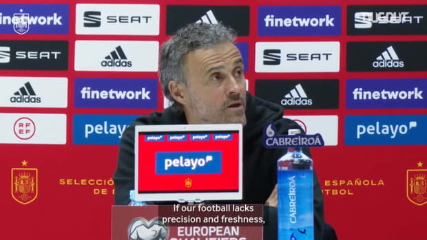 Luis Enrique expresses his concern but remains confident
